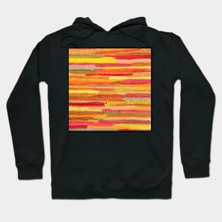 Orange Lines Hoodie